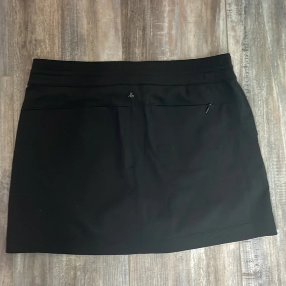 PrAna Black Activewear Skirt/Skort size 10 - Picture 6 of 7
